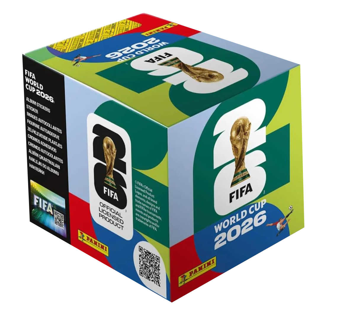 Caja álbum Panini FIFA World Cup 2026